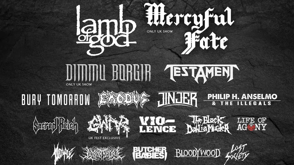 Bloodstock 2022 header new additions September 2021
