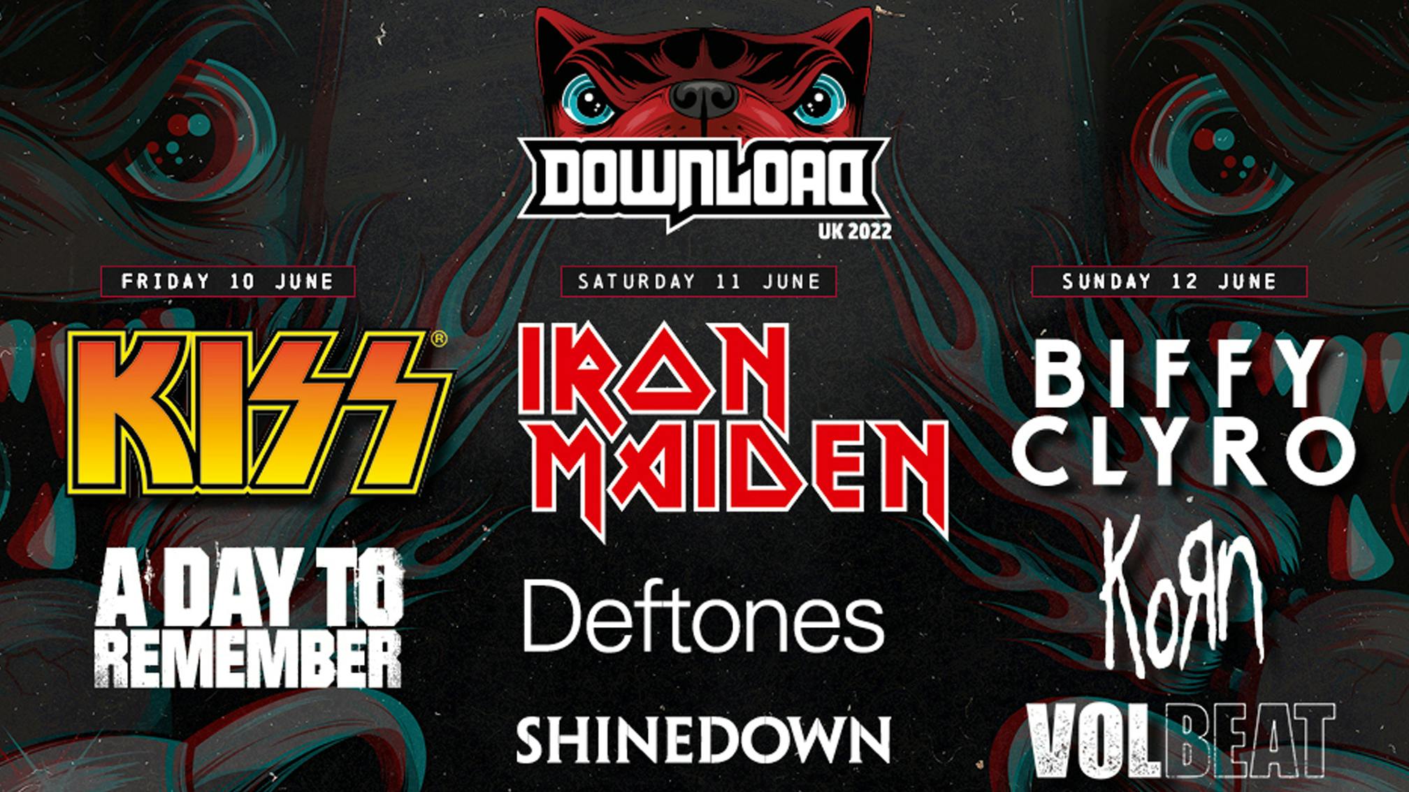 A Day To Remember, Code Orange, Mastodon and more for Download Festival 2022