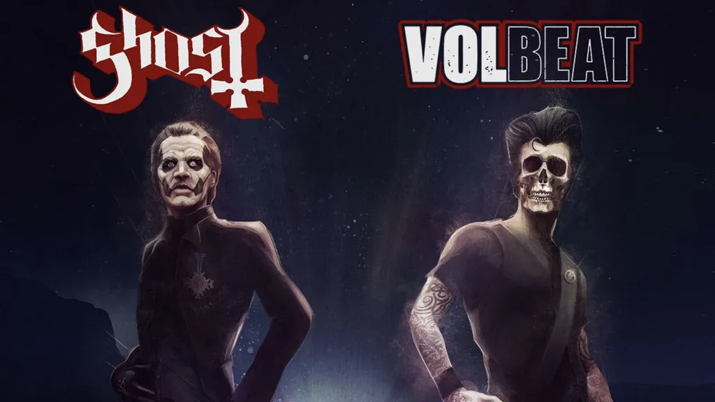 Ghost Volbeat 2022 US headline tour header