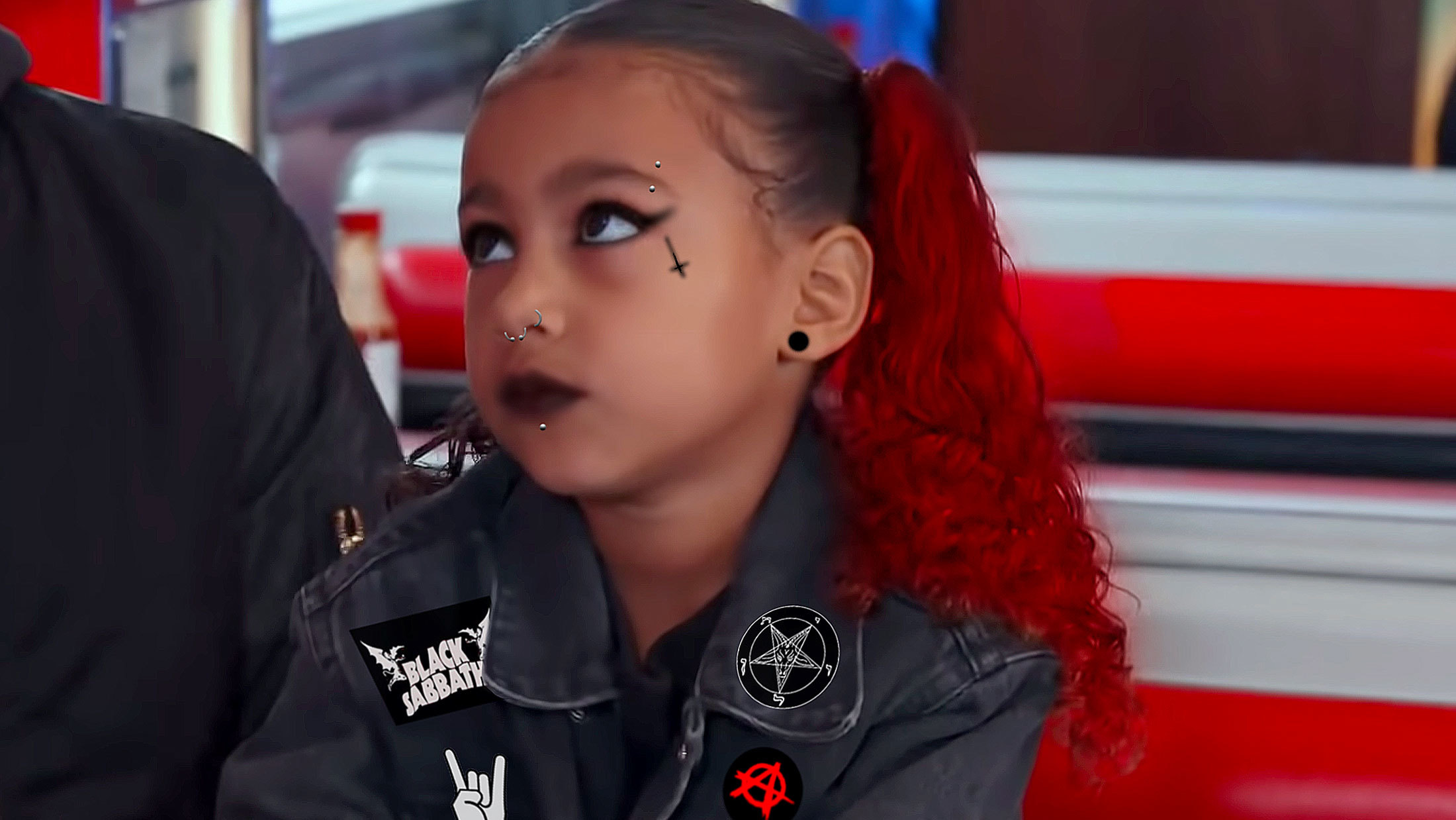 Kim Kardashian Says North West Is “a Total Goth” | Kerrang!