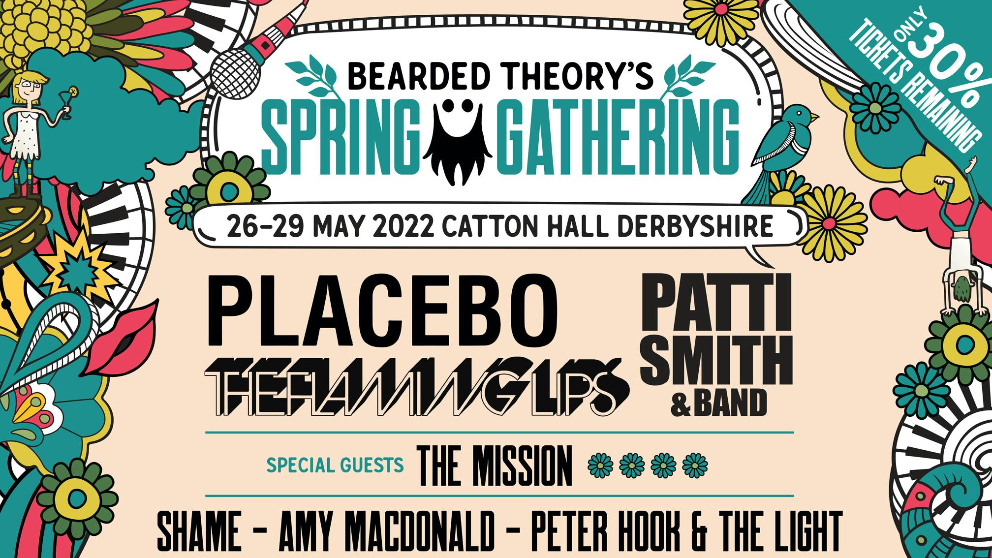 Placebo announce exclusive 2022 UK festival show headlining Bearded Theory’s Spring Gathering