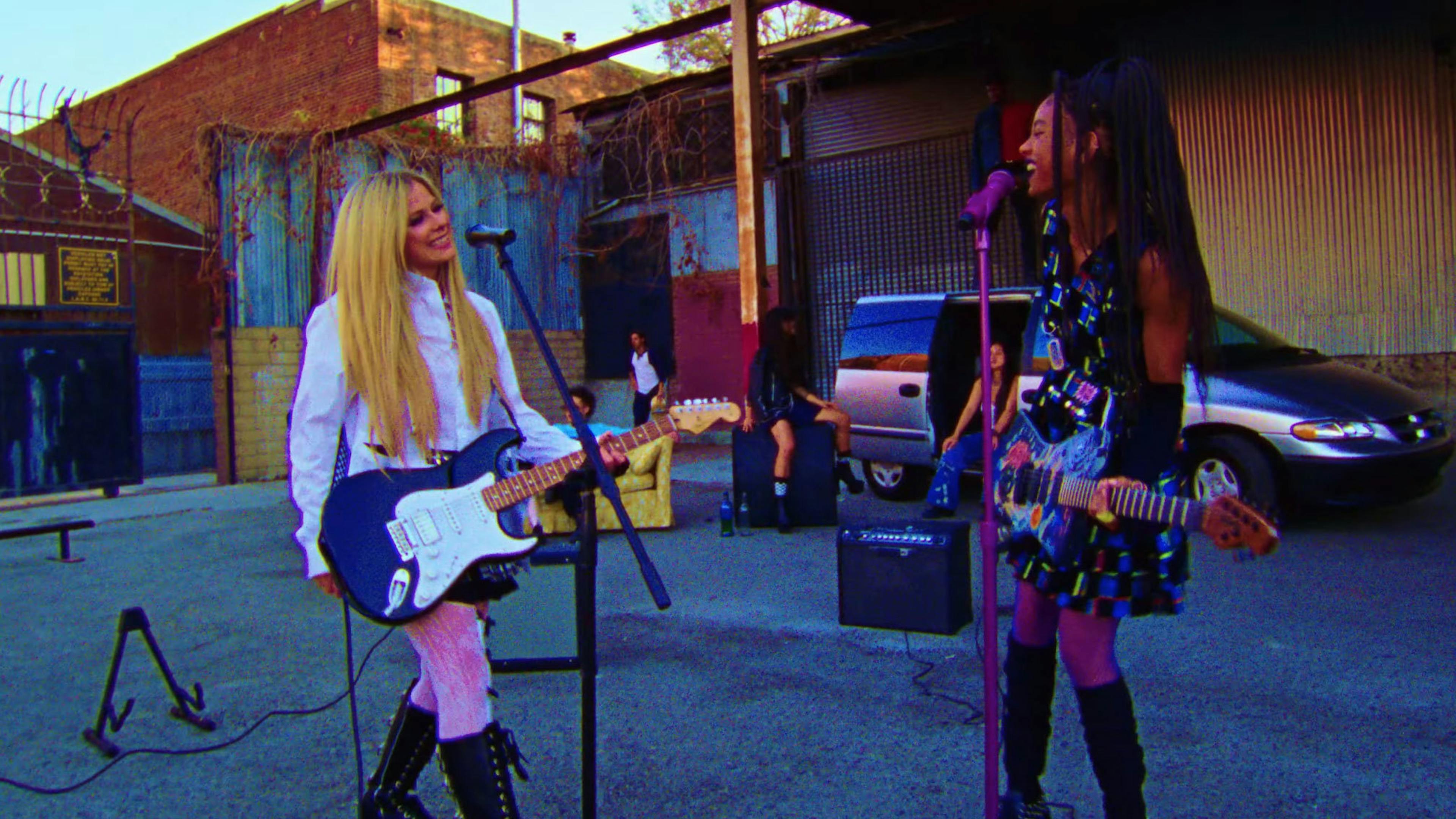 Watch: WILLOW and Avril Lavigne team up for official G R O W video