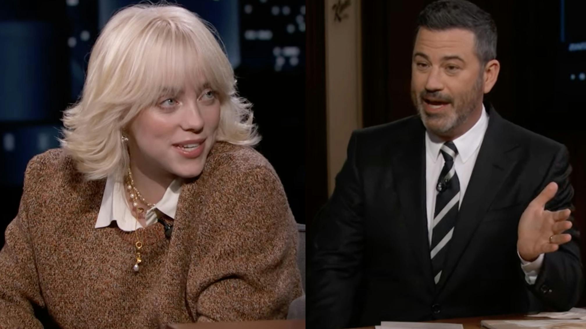 Billie Eilish calls out Jimmy Kimmel for viral Van Halen question: "Everybody thought I was actually serious"