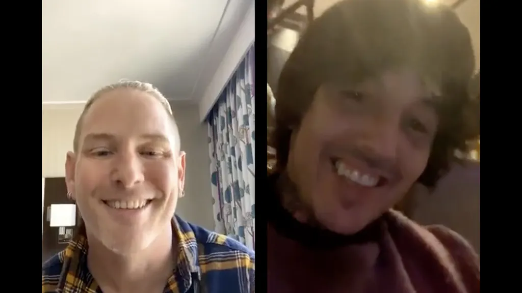 Corey Taylor Oli Sykes Knotfest LA interview October 2021