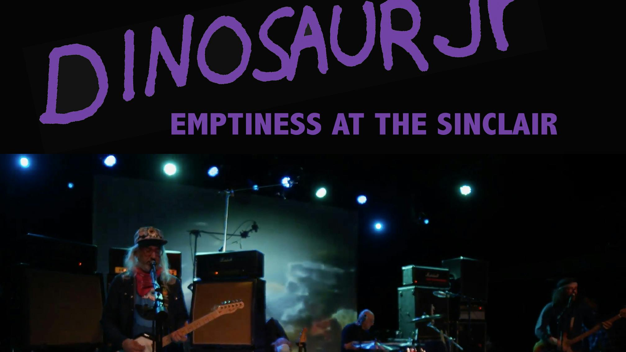 Listen to Dinosaur Jr.’s new live album, Emptiness At The Sinclair