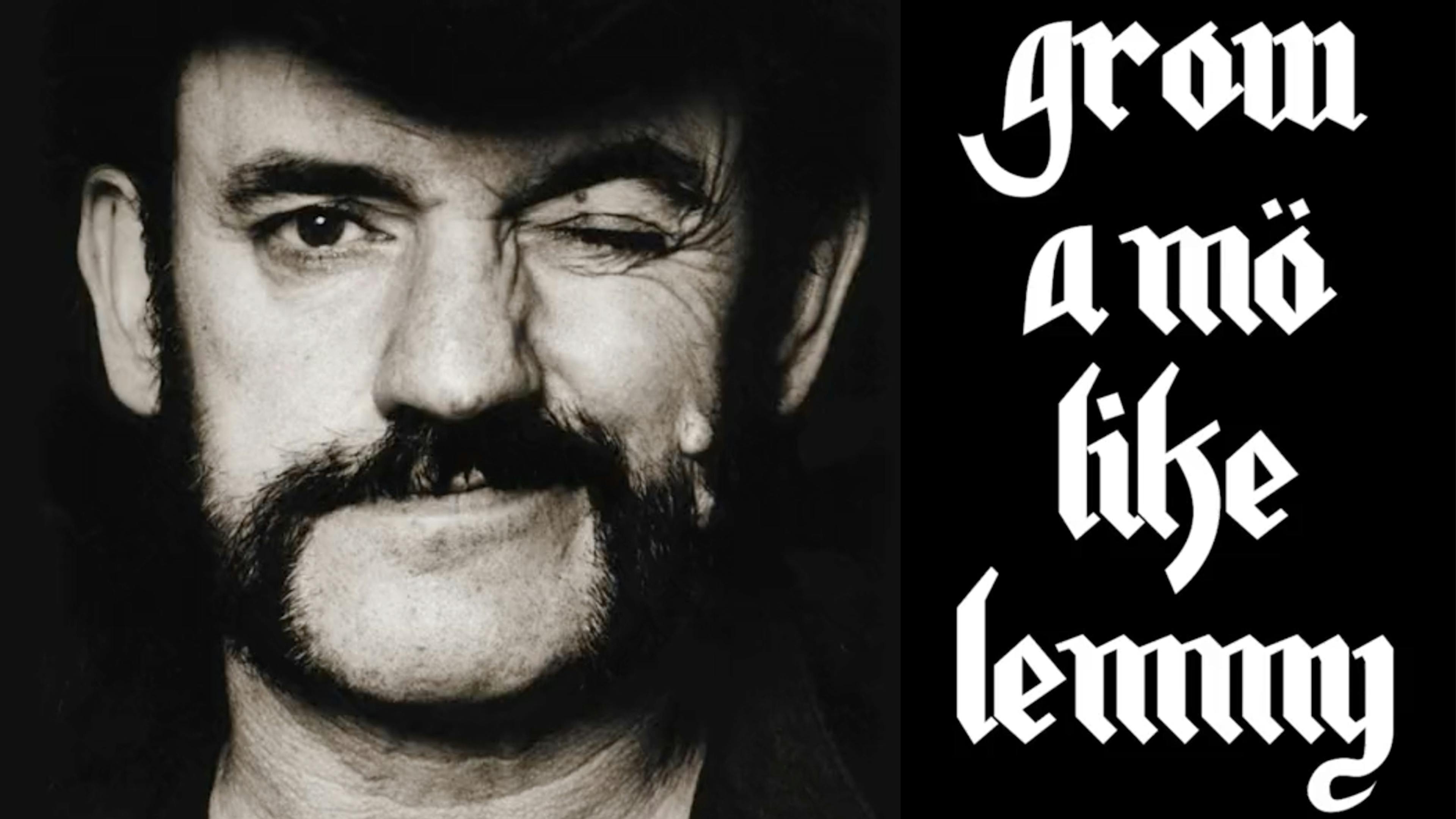 Movember UK team up with Mötorhead and encourage fans to grow a Lemmy Mö