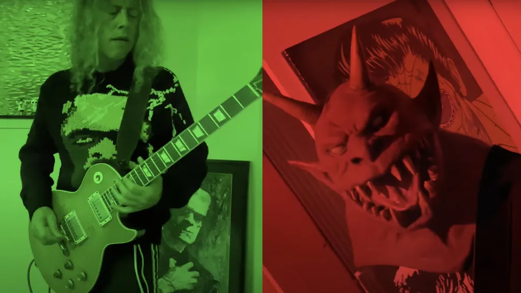 Metallica Kirk Rob Frankenstein jam video October 2021