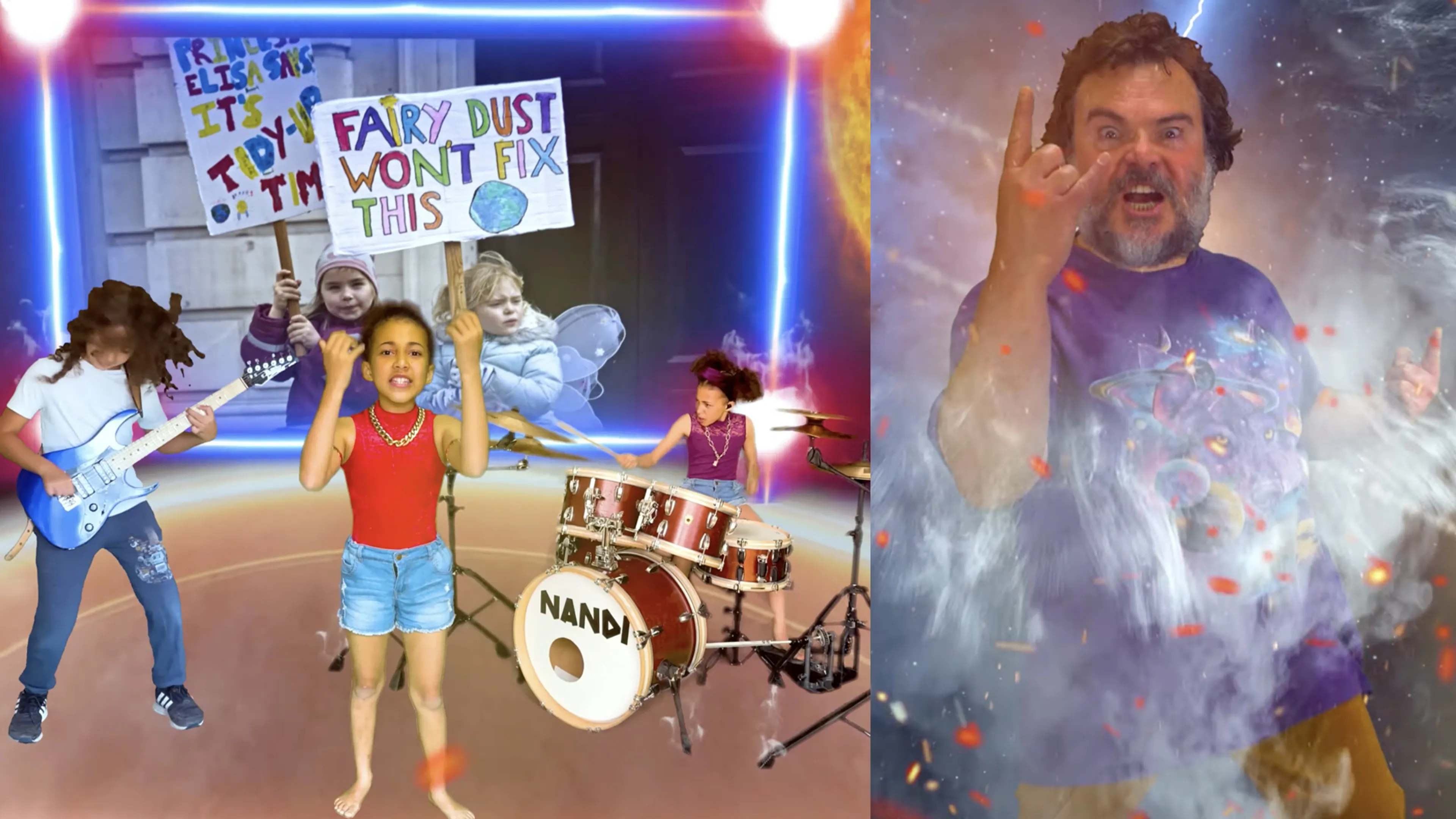 Nandi Bushell and Roman Morello join the climate fight with cameo-filled single The Children Will Rise Up