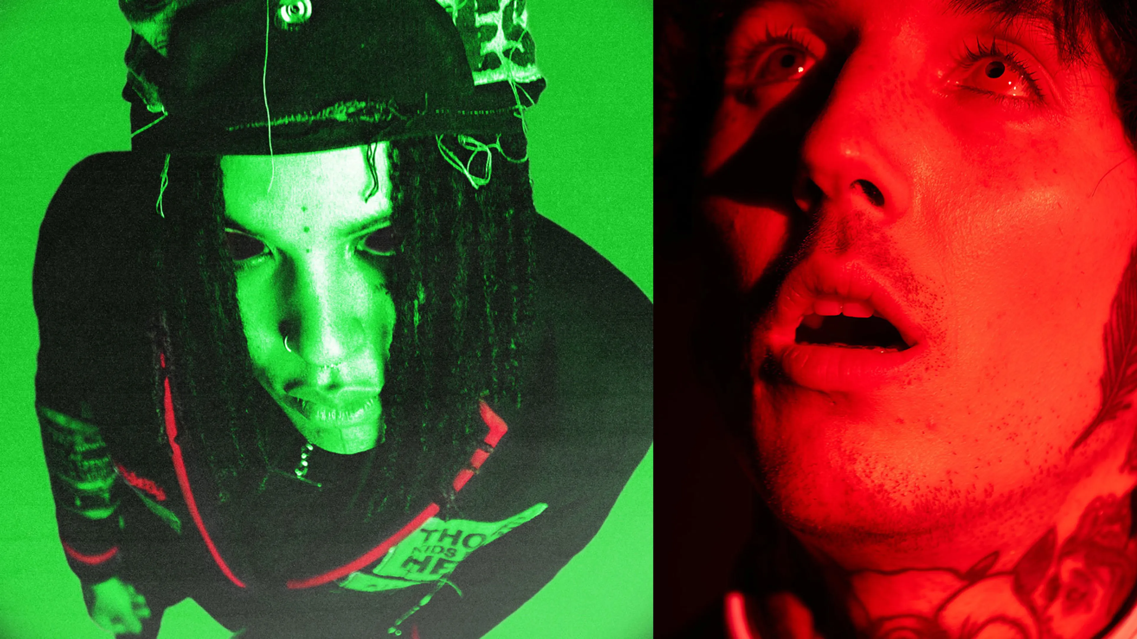 Hear Oli Sykes guest on POORSTACY’s track Knife Party