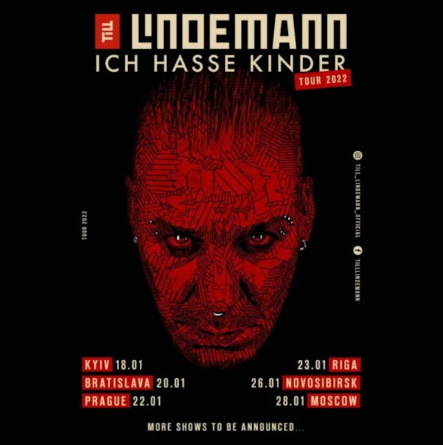 lindemann tour 2022 prag