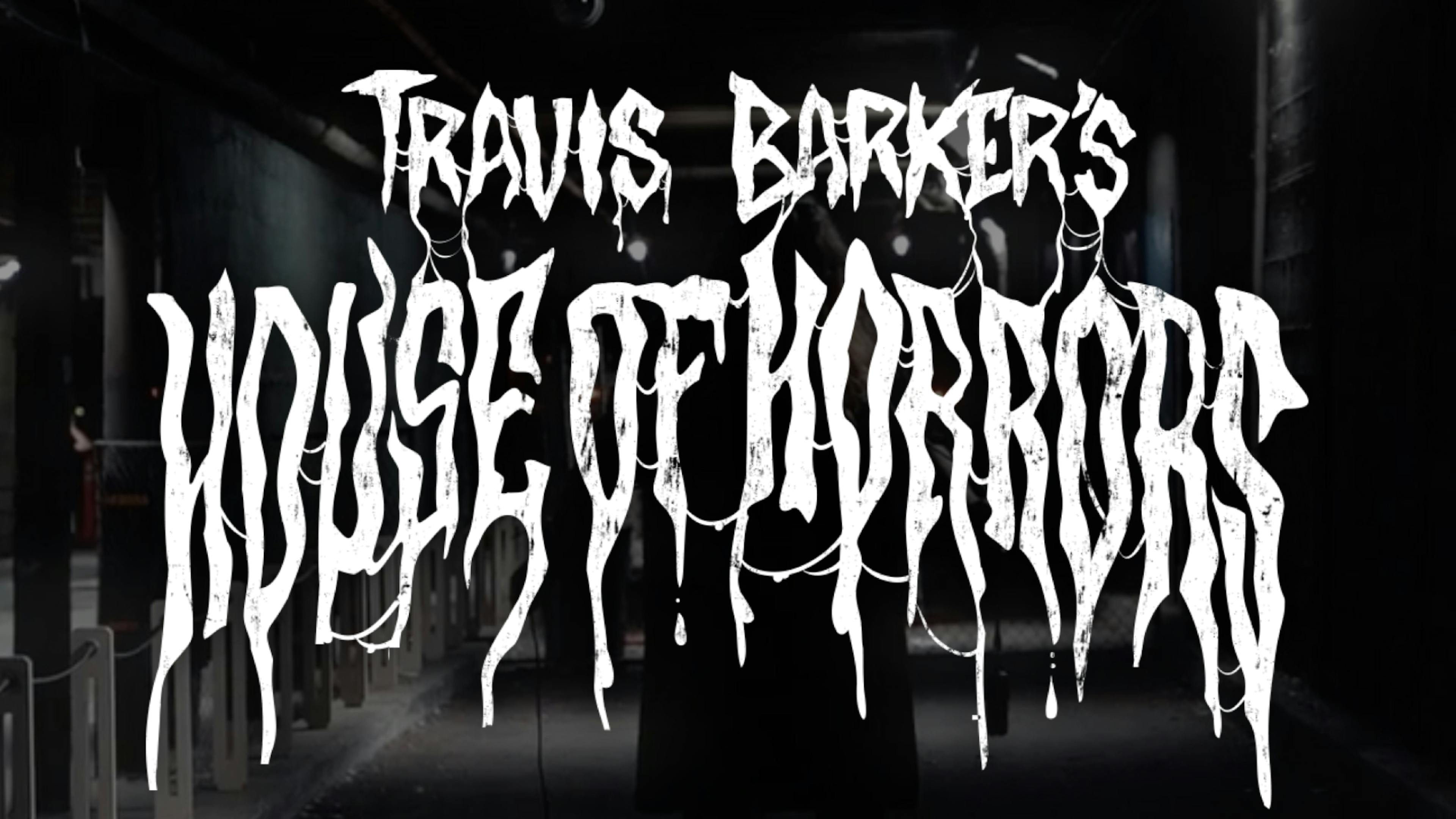 Travis Barker announces House Of Horrors livestream event for Halloween