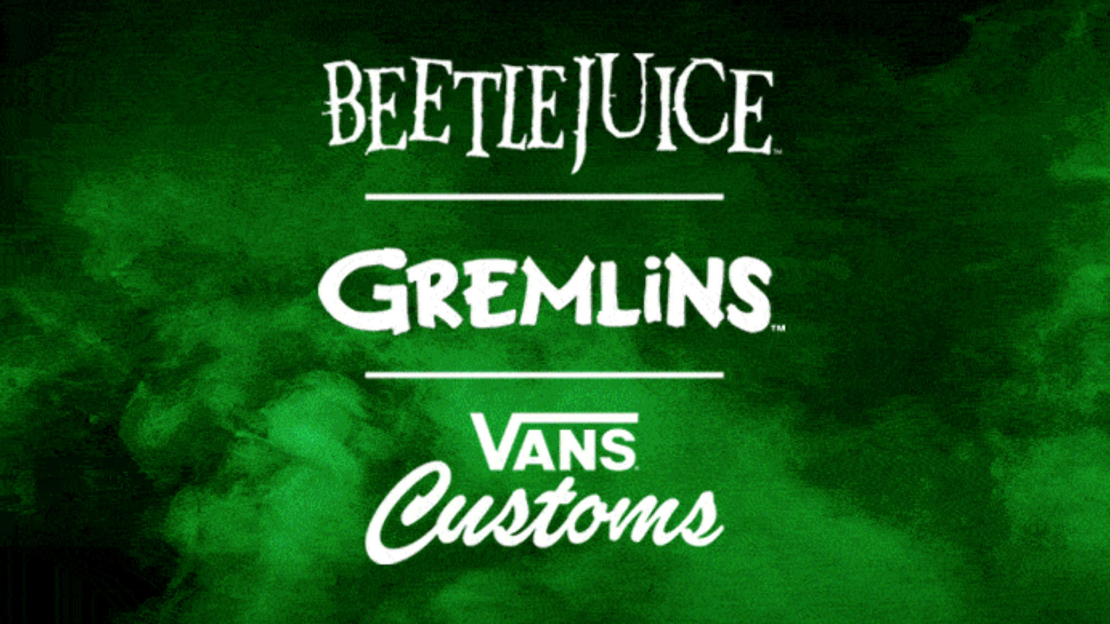 Vans unveil Beetlejuice and Gremlins themes as part of custom Horror selection