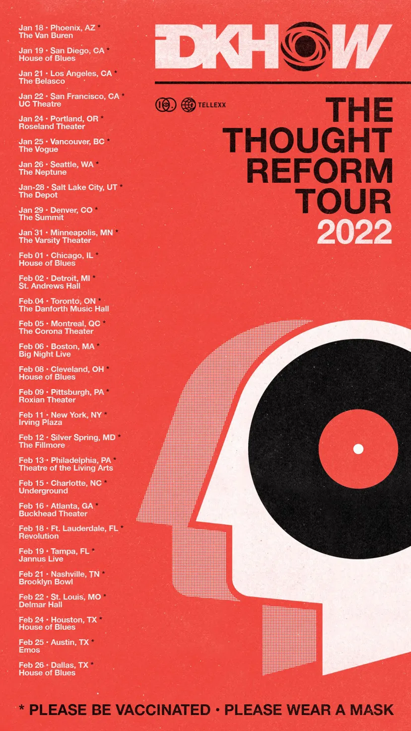 iDKHOW announce 2022 The Thought Reform Tour Kerrang!