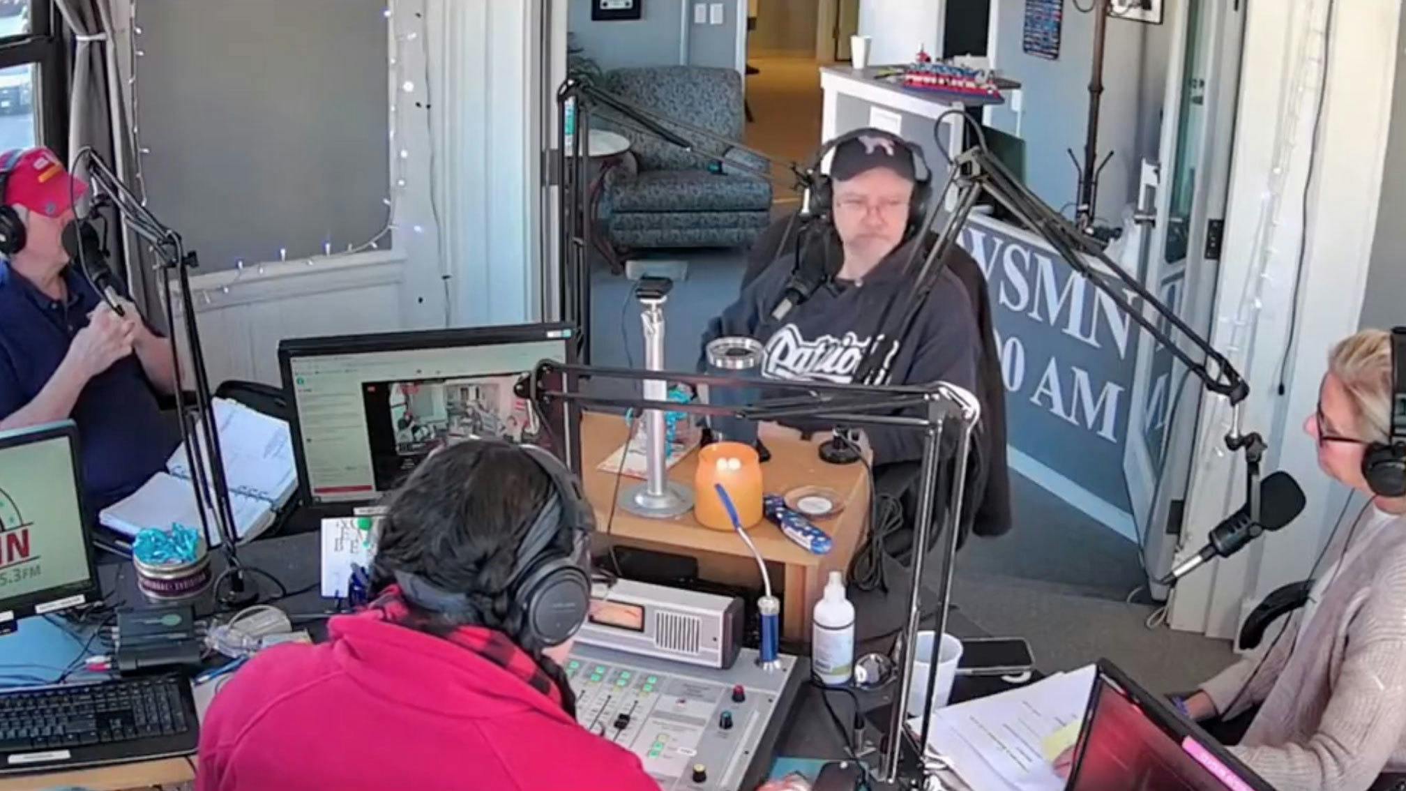 Watch: Punk fan trolls conservative radio show by namedropping loads of bands