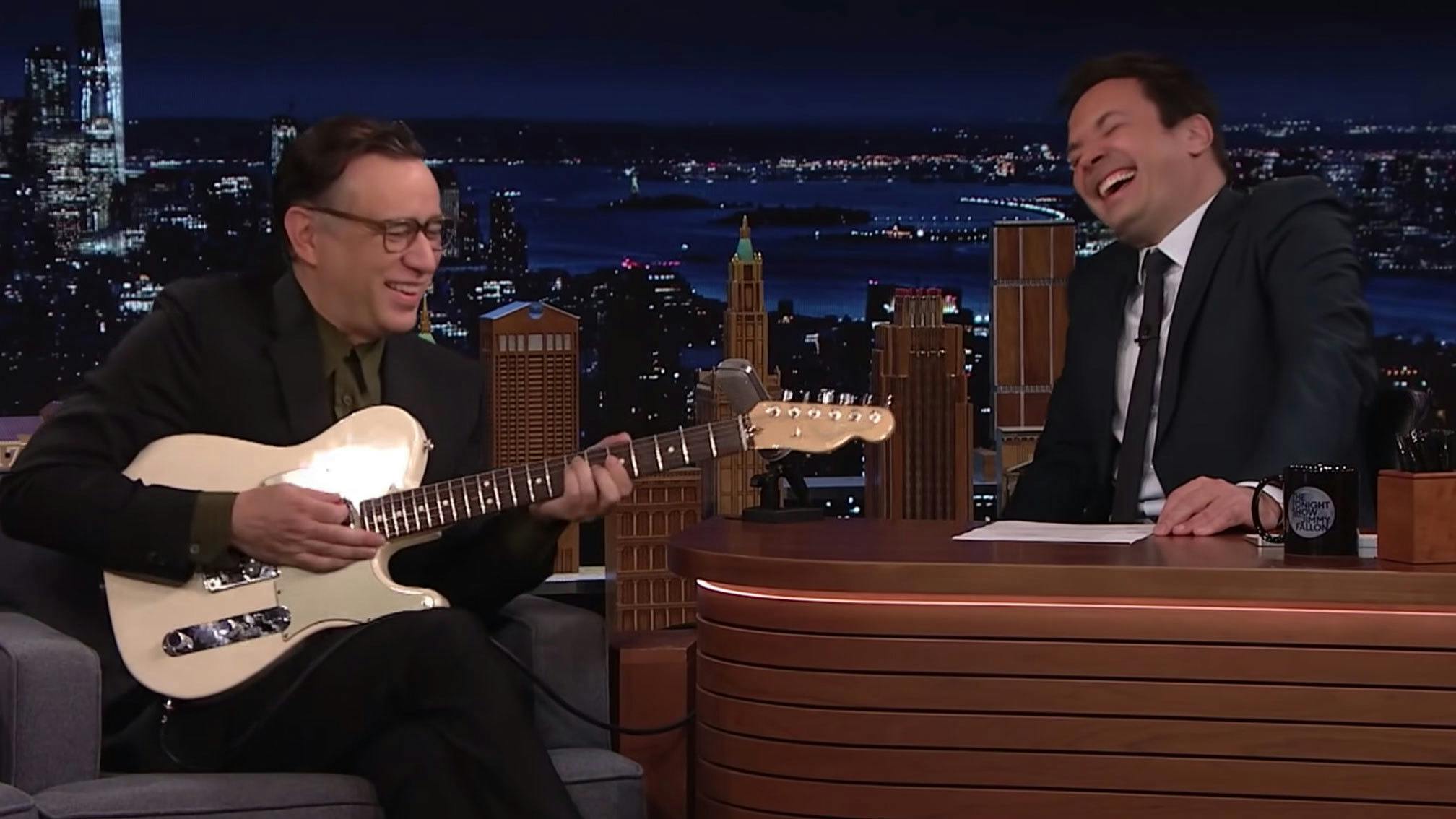 Watch Fred Armisen impersonate different eras of punk and alternative on Jimmy Fallon