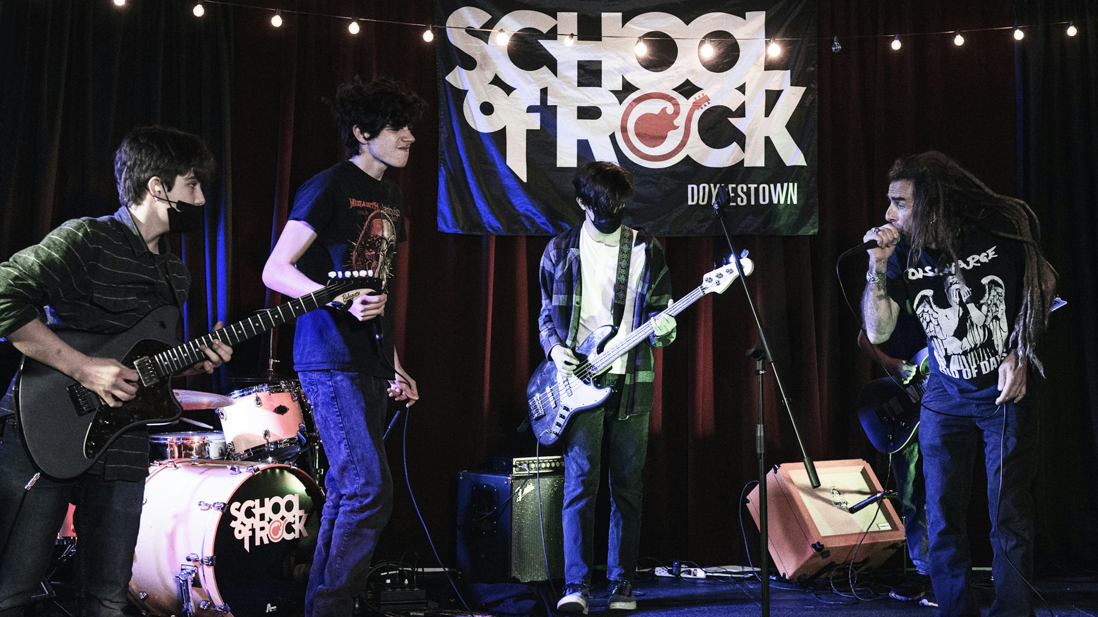 As The Palaces Learn: Lamb Of God’s Randy Blythe jams with School of Rock Doylestown students