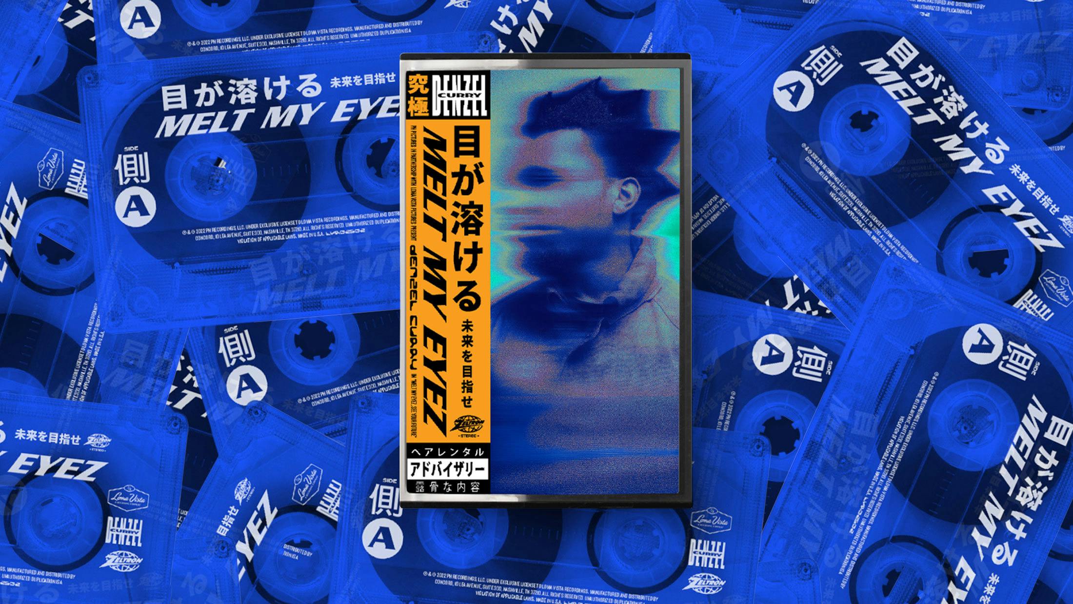 Get your limited-edition Denzel Curry blue cassette