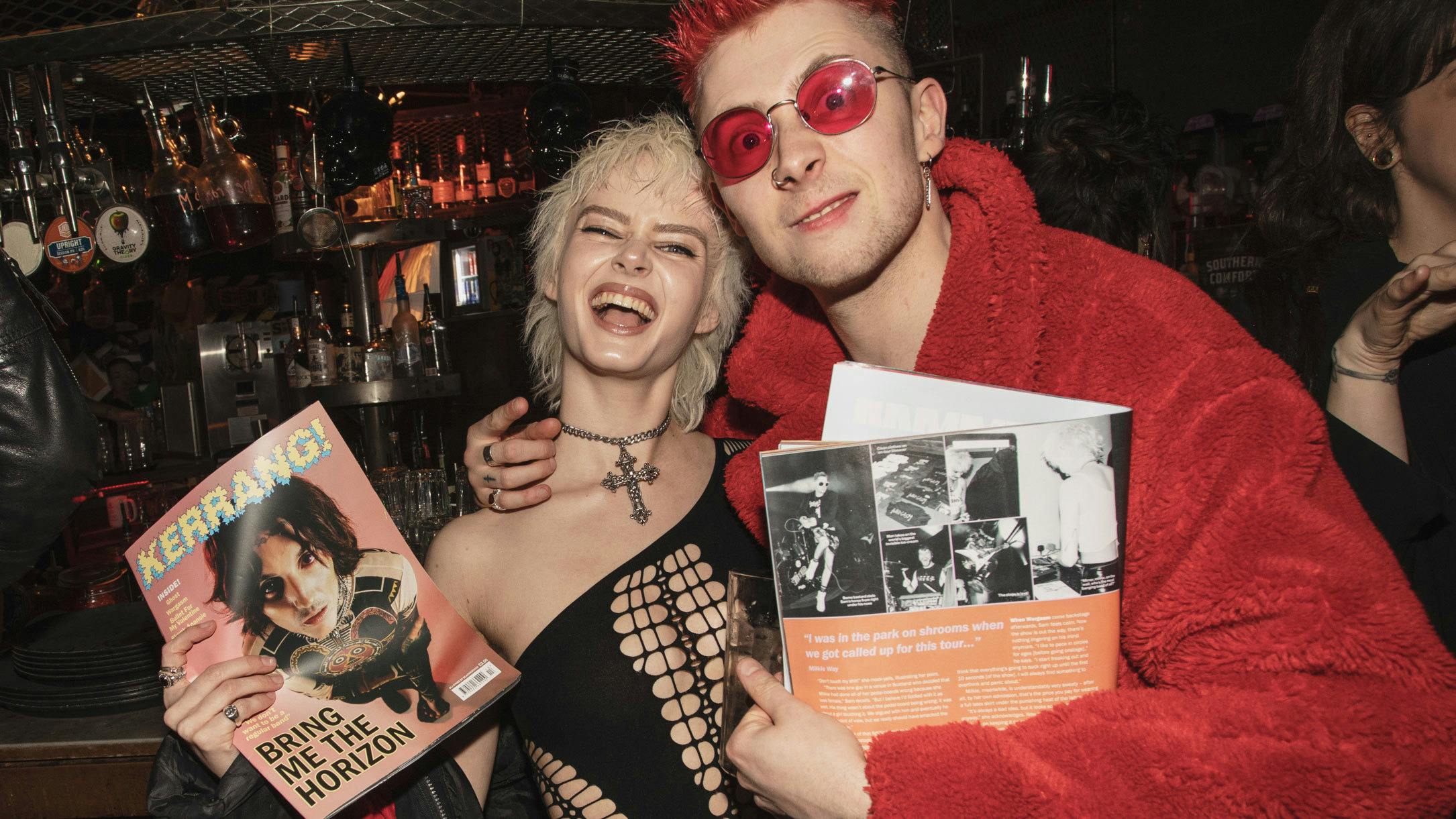 Inside Kerrang!’s new issue launch party