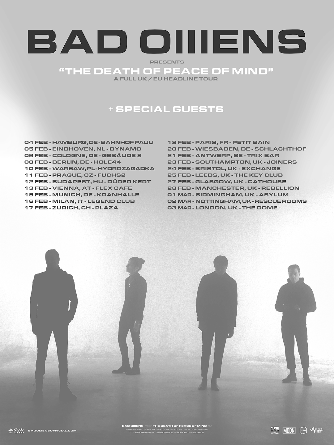 Bad Omens announce dates for The Death Of Peace Of Mind… Kerrang!