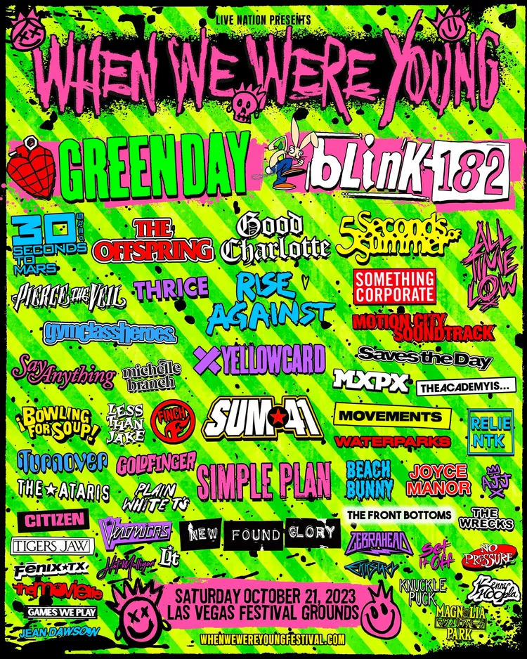 Green Day, blink182, 30 Seconds To Mars and more for When… Kerrang!
