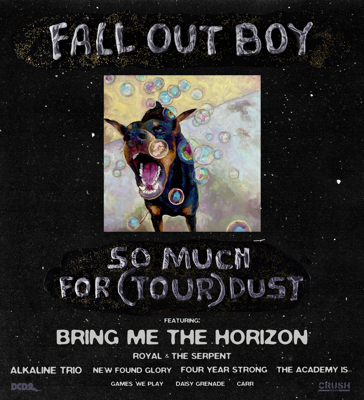 Fall Out Boy Tour Setlist 2024 Legra Natalee   Fall Out Boy Bring Me The Horizon US Tour 2023 Poster 