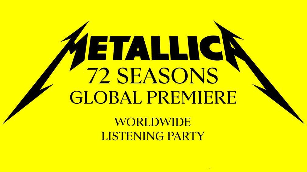 Metallica announce worldwide premiere events for 72 Seasons