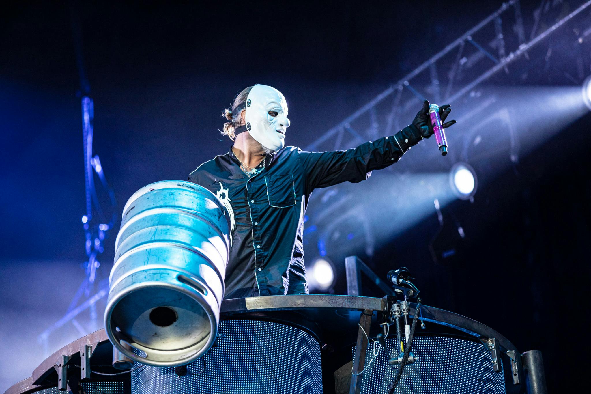 Clown to miss the rest of this month’s Slipknot shows due to wife’s health