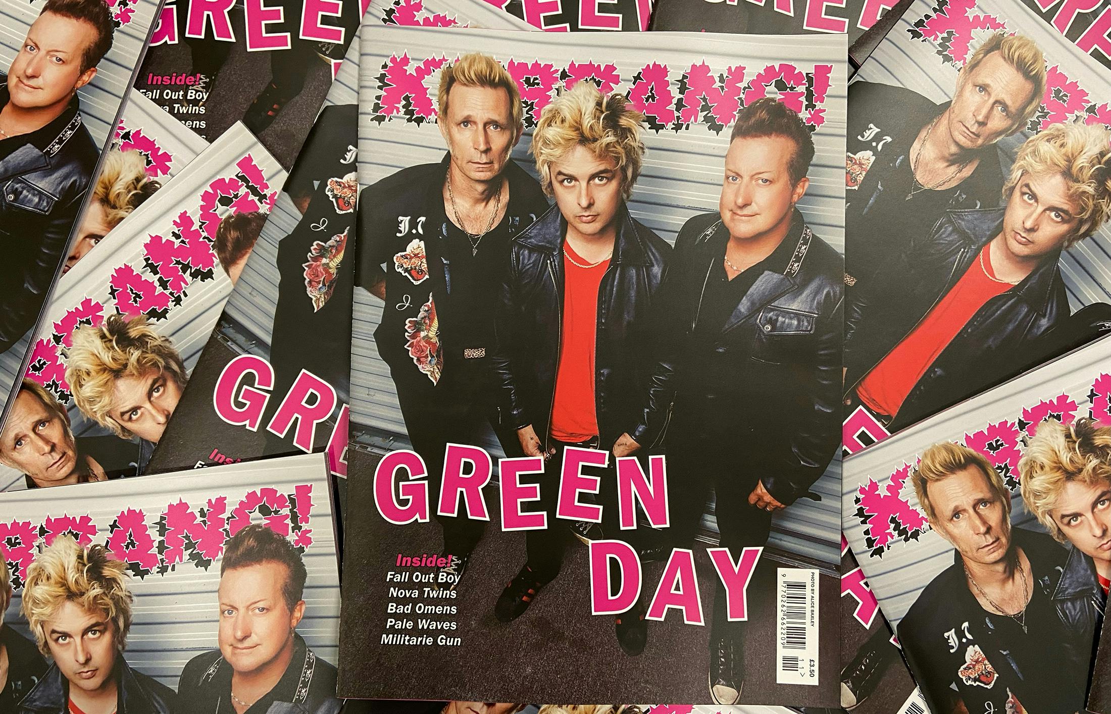 Saving the world again: Green Day take us inside new album Saviors – only in the new issue of Kerrang!