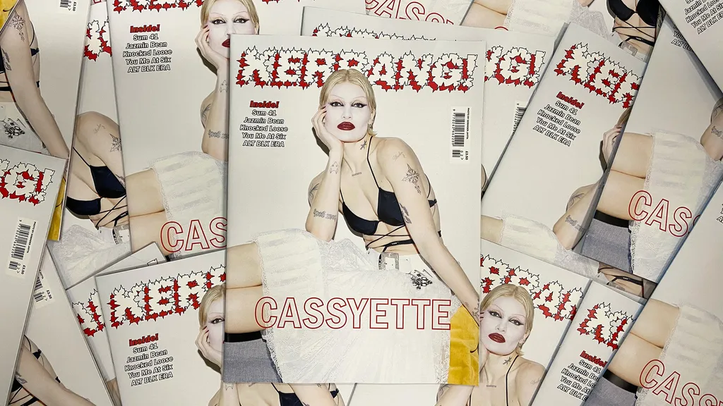 Cassyette Kerrang Covers