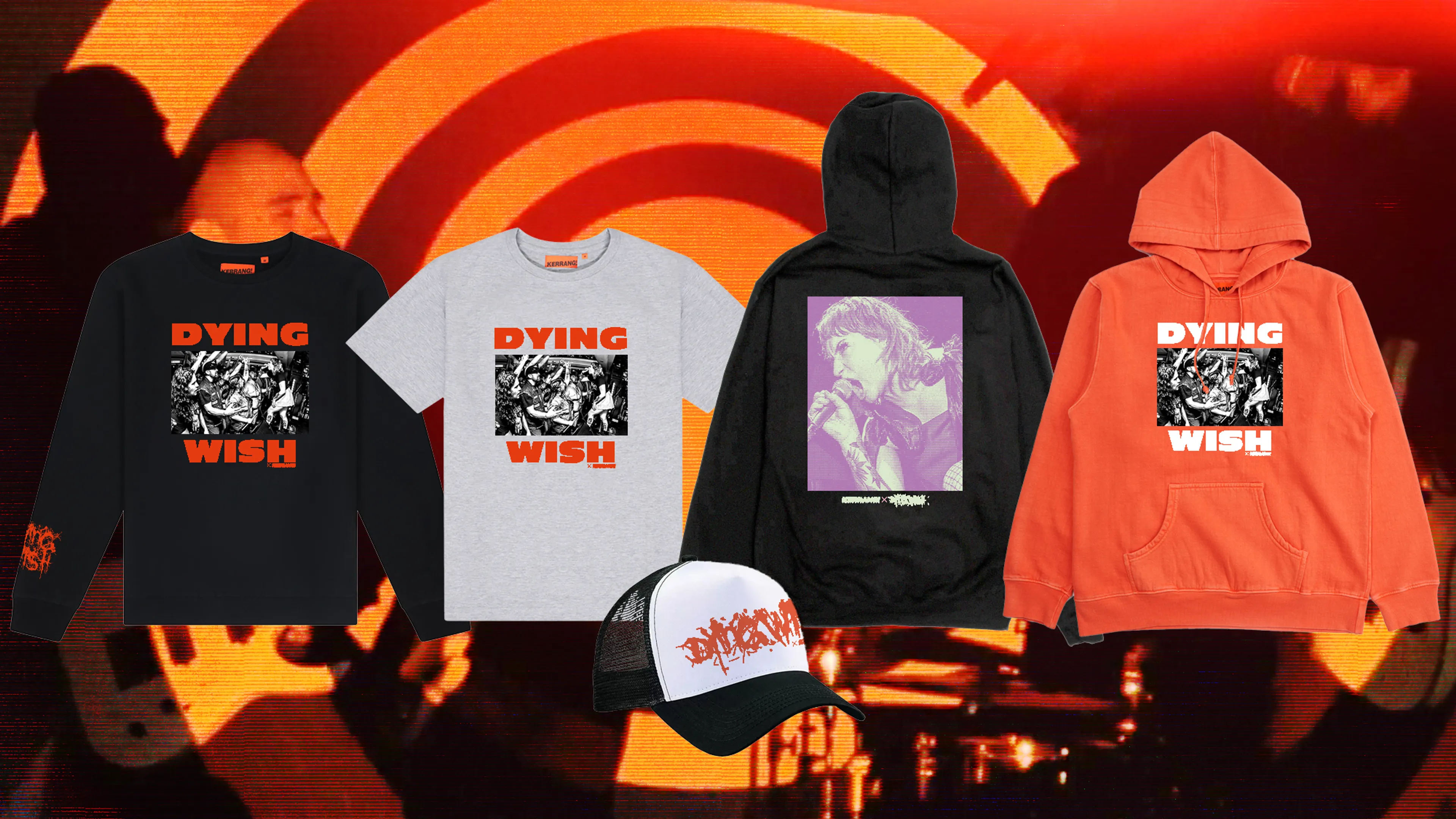 Check out the new Kerrang! x Dying Wish capsule collection