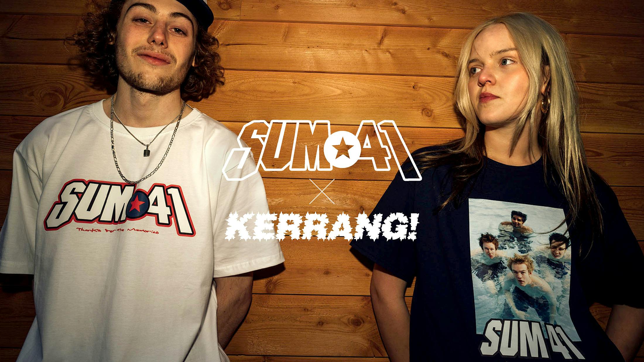 Check out the new Kerrang! x Sum 41 capsule collection