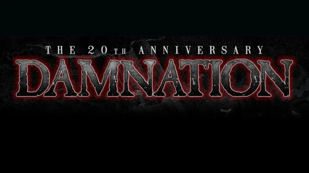 DAMNATION 25 LOGO HEADER