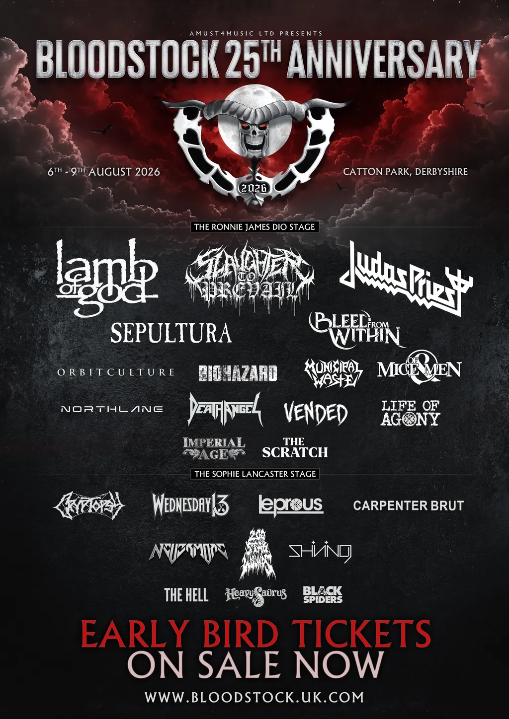 Bloodstock 2026 first poster