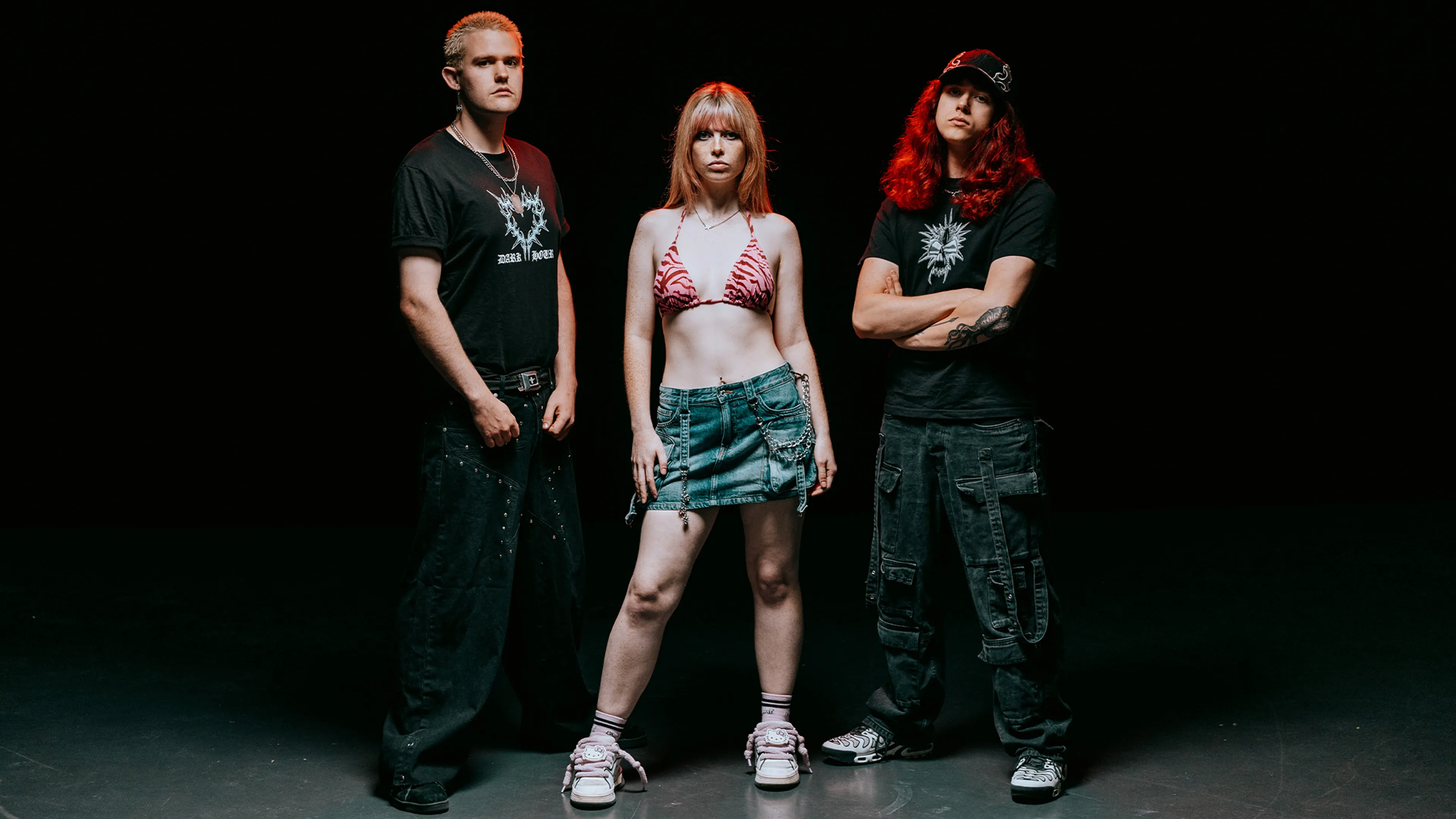 Eville will release their debut EP BRAT METAL in October
