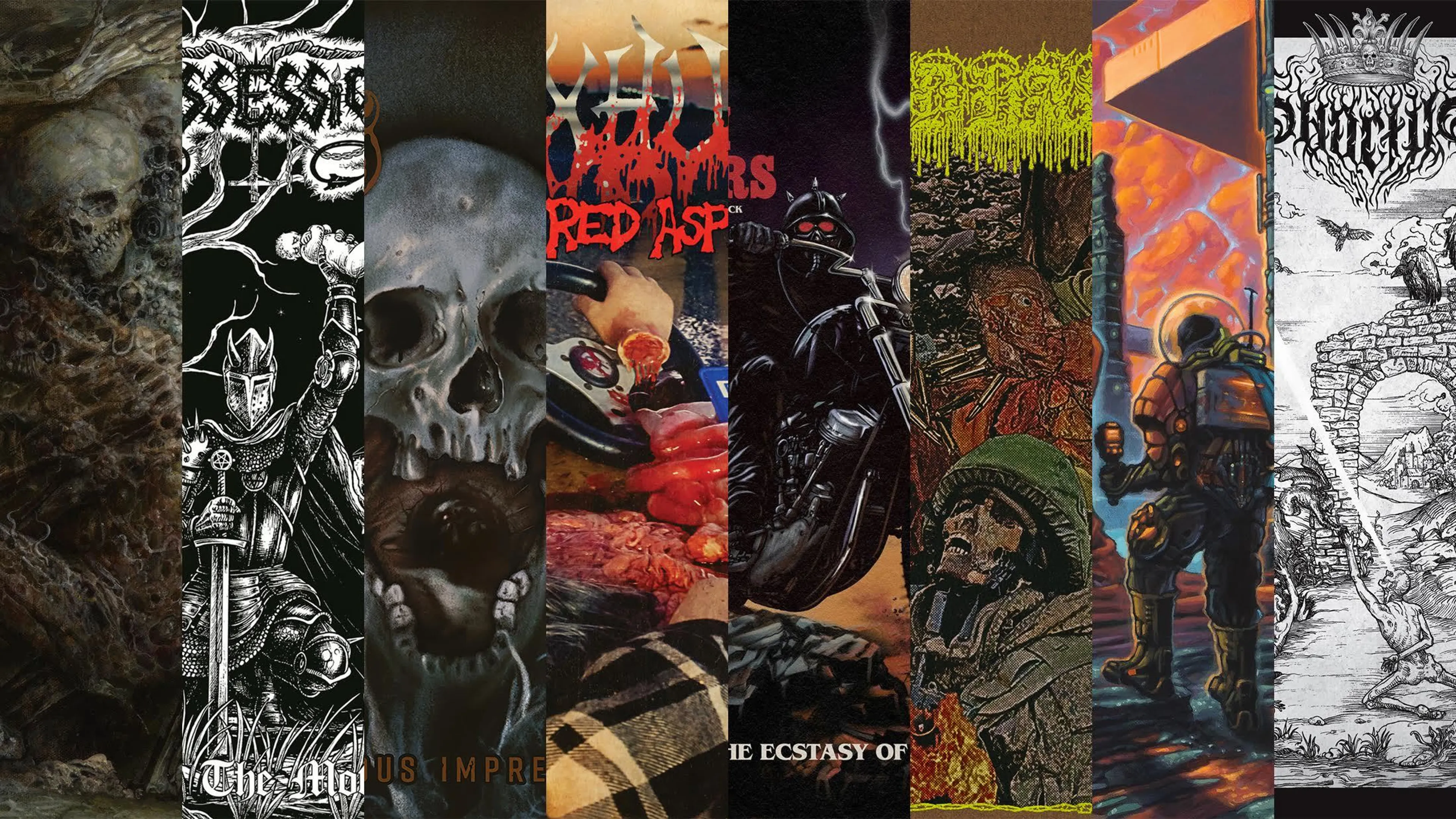 Death metal car crashes, proggy space voyages and motorcycle sleaze: This month’s highlights from the underground