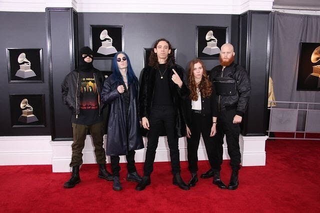 The Grammy Awards Had Some Metal Moments