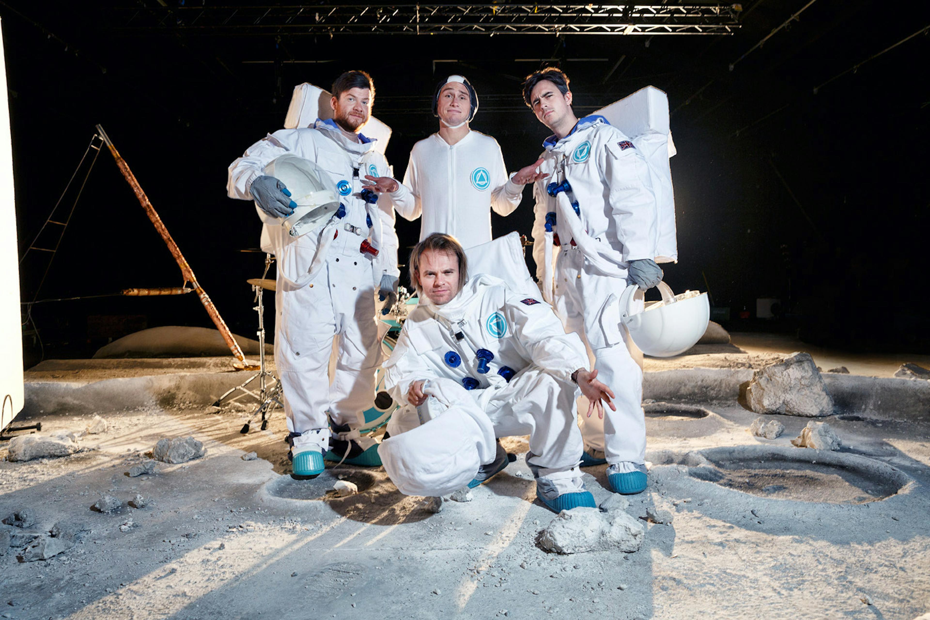 Behind The Scenes On The Moon For Enter Shikari's New Video