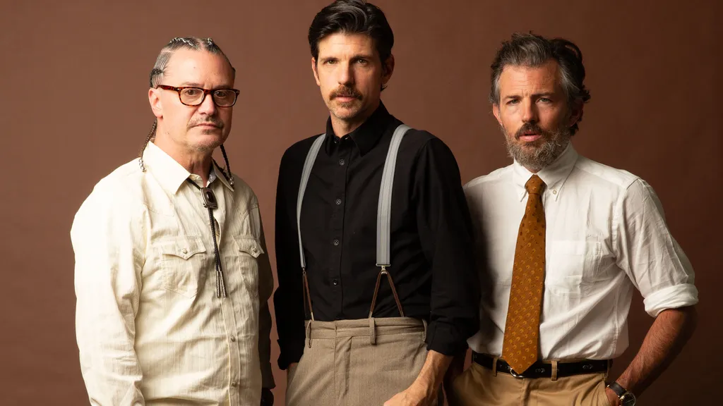 AVTT PTTN Mike Patton and The Avett Brothers October 2025 promo credit Crackerfarm