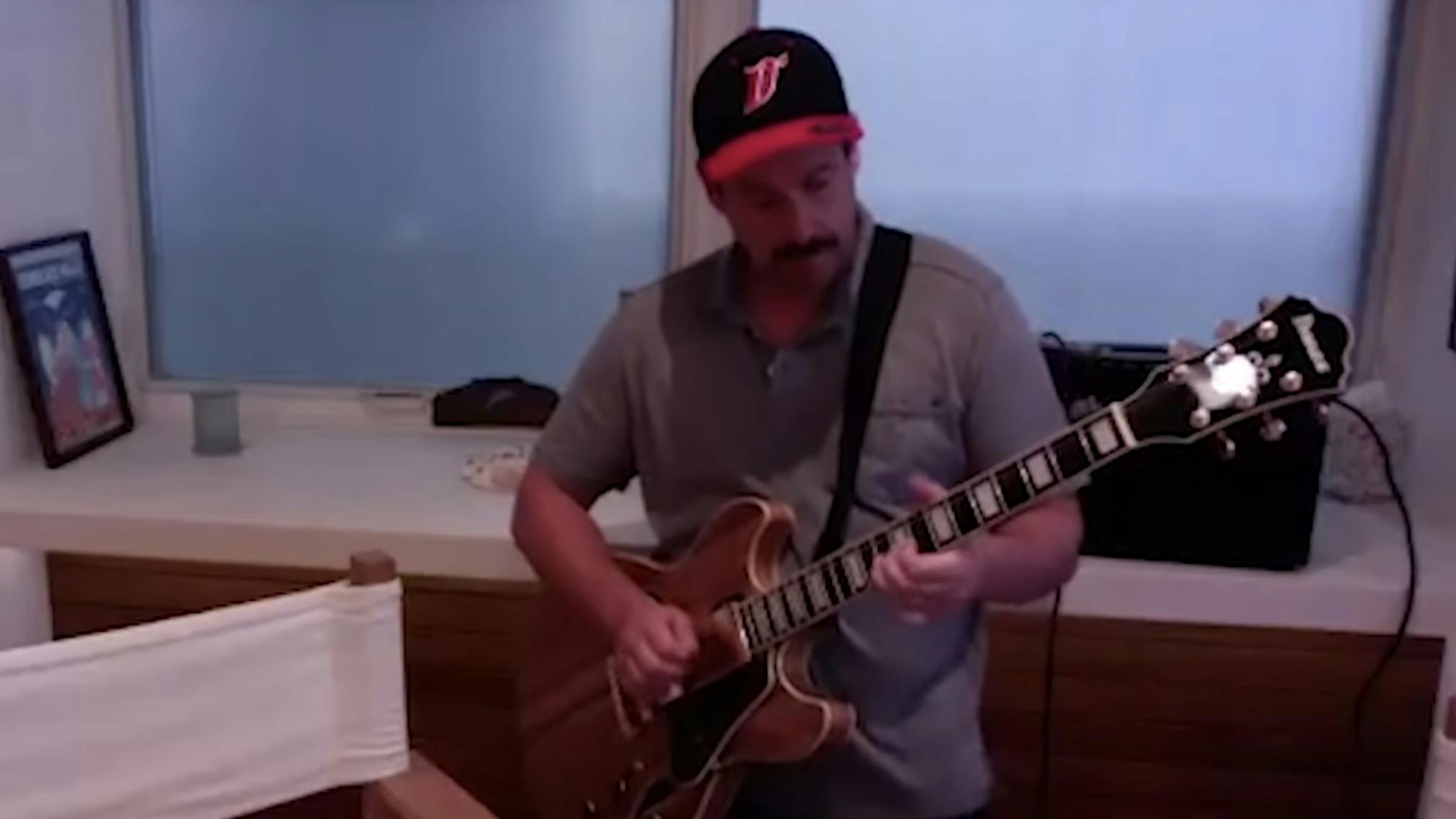 Watch Adam Sandler Play The Guitar Solo On Led Zeppelin's Stairway To Heaven