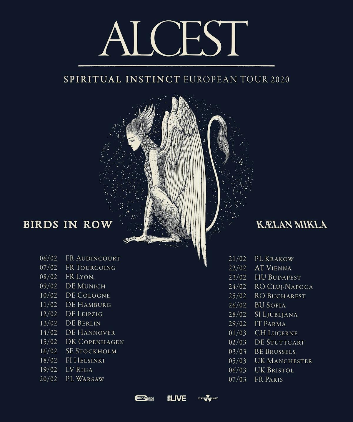 alcest european tour