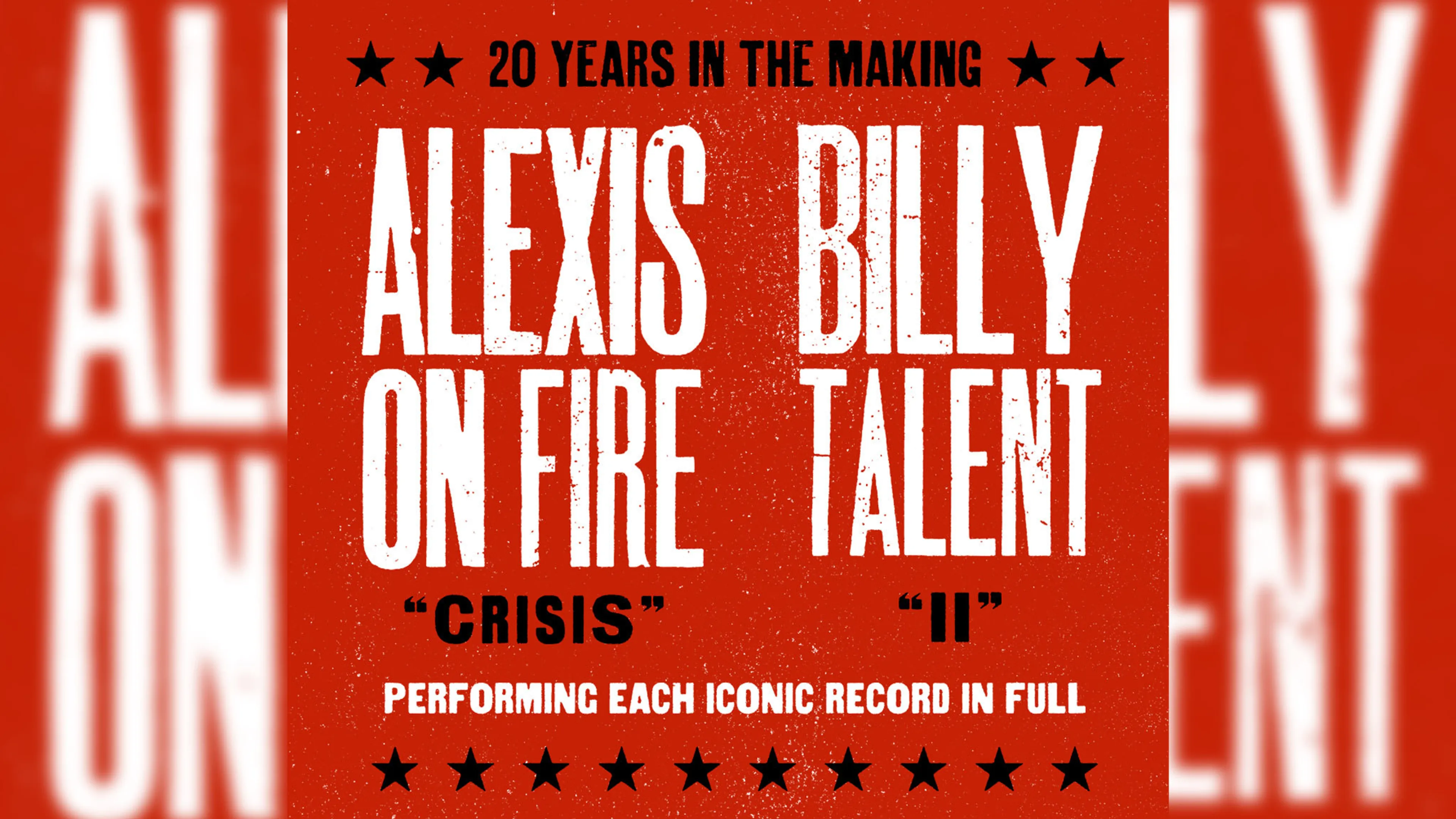 Alexisonfire and Billy Talent announce two special co-headline dates