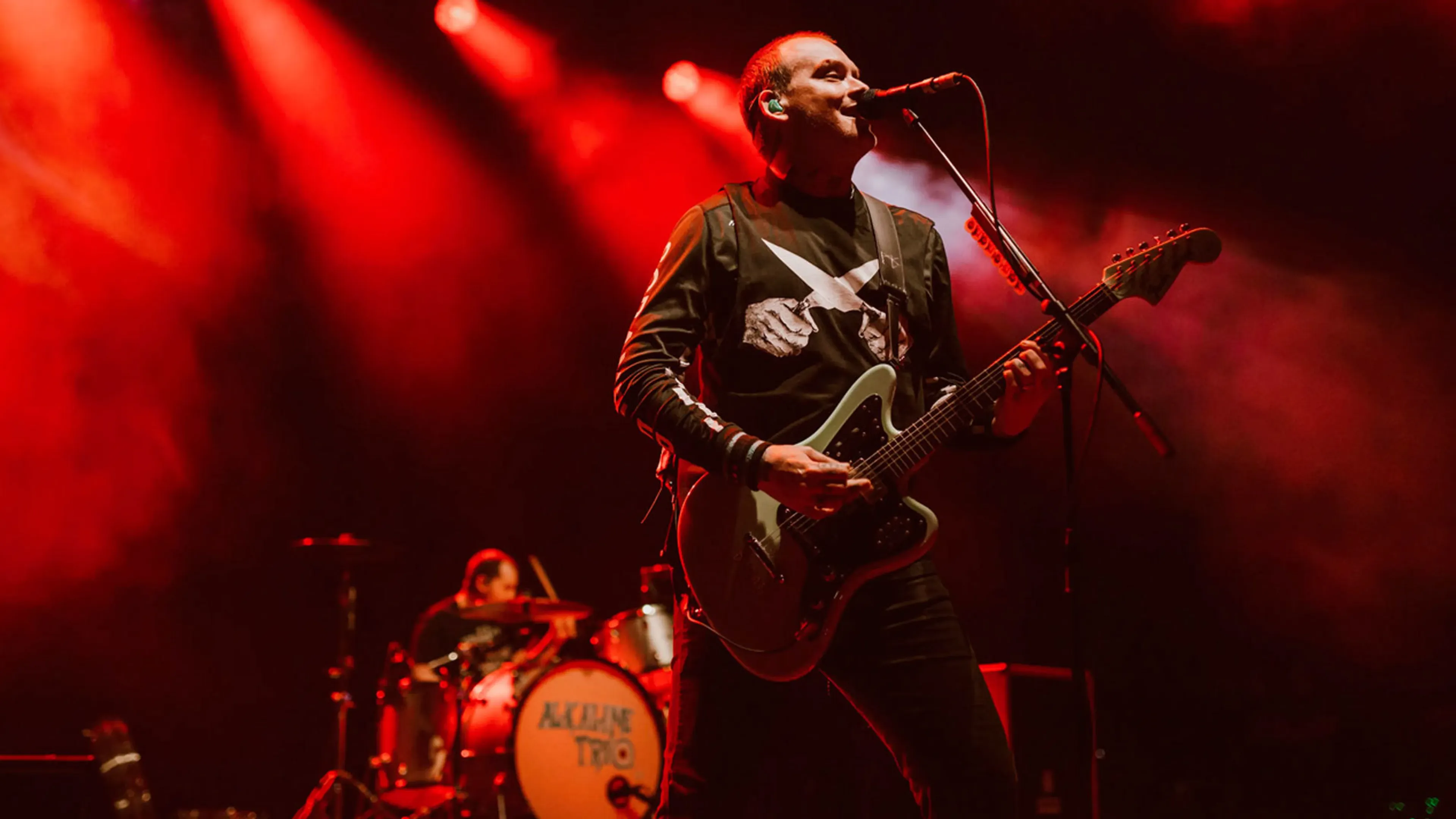 Alkaline Trio welcome “absolute monster” new drummer, Tosh Peterson
