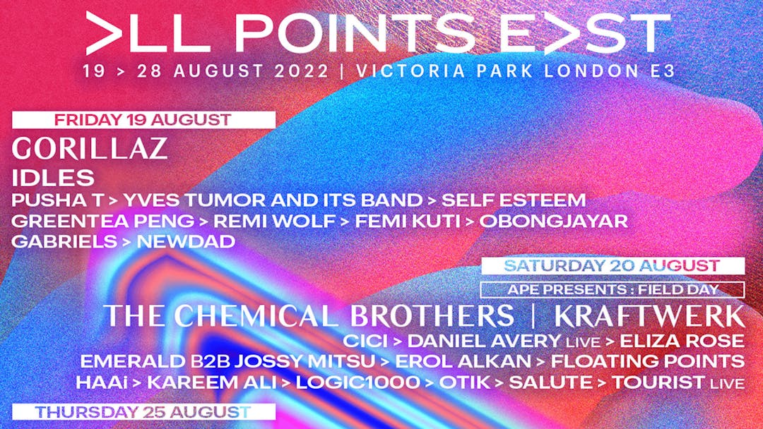 All Points East 2022 lineup announced for double weekender Kerrang!