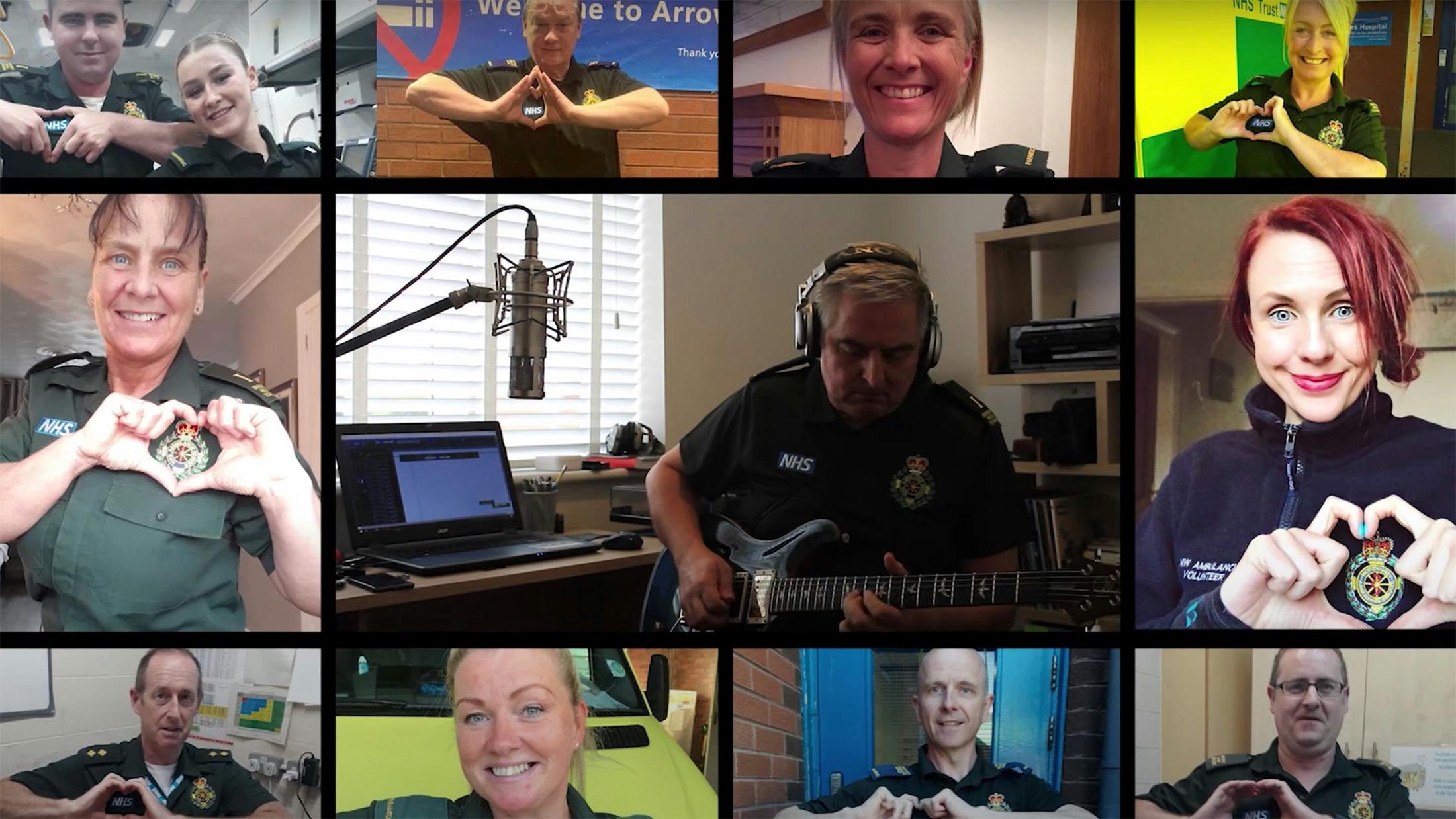 Ambulance Workers Cover Foo Fighters' Times Like These For Charity