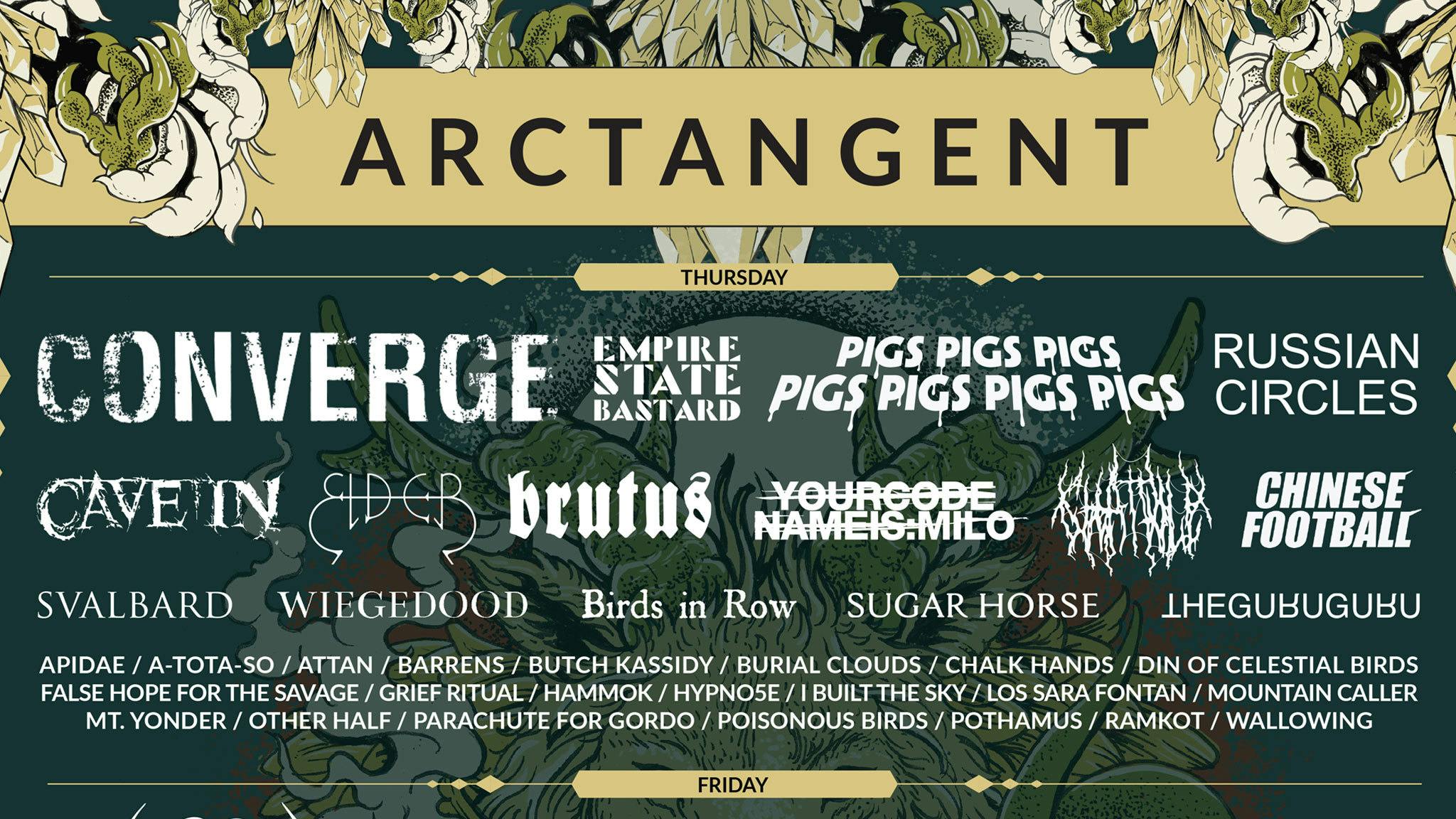 ArcTanGent announce final main stage headliner, plus more bands