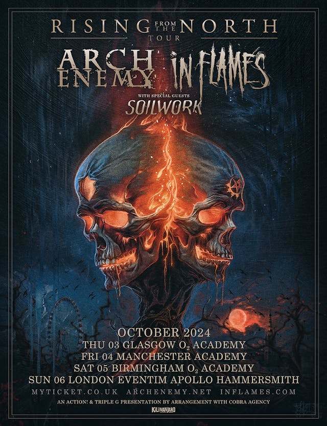 In Flames and Arch Enemy announce UK and European 2024… Kerrang!