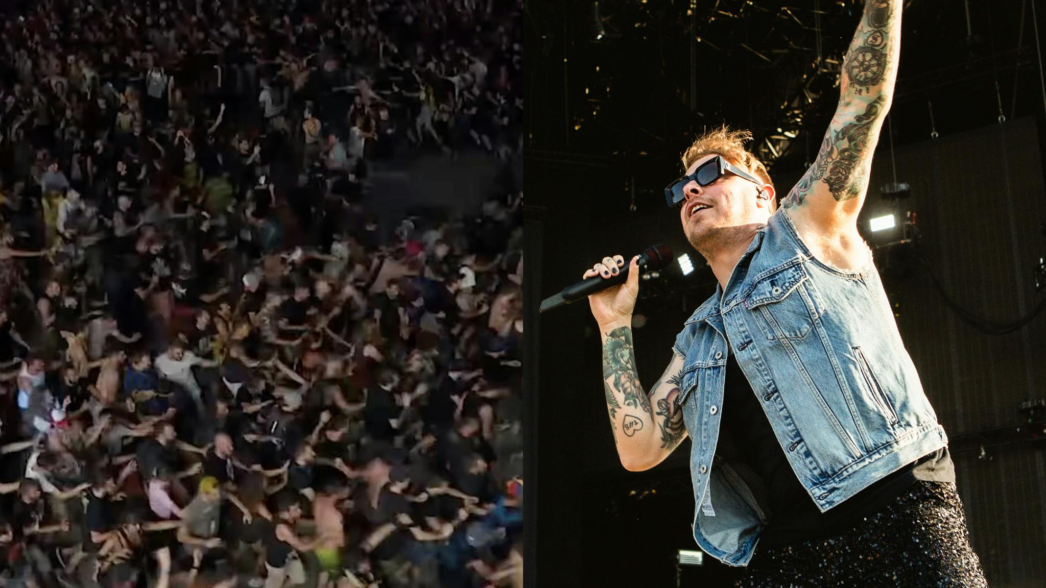 Architects share footage of their astonishing circle-pits at Hellfest