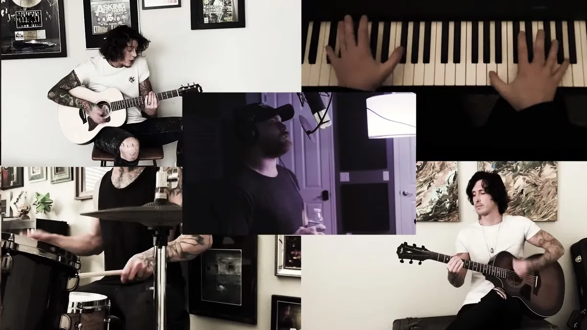 Asking Alexandria Share Unplugged Version Of Antisocialist Kerrang!