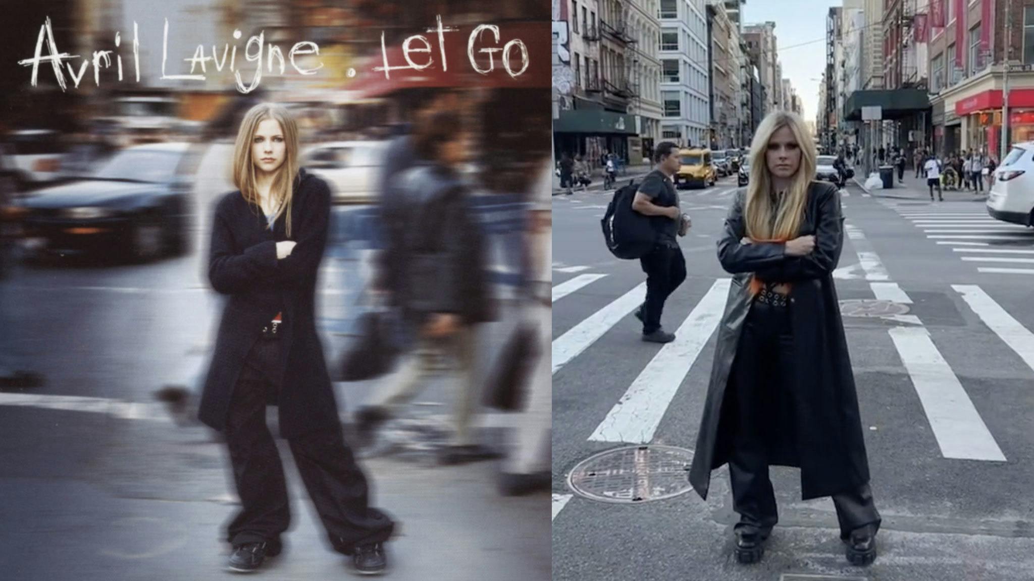 “20 years later…” See Avril Lavigne recreate her iconic Let Go album cover