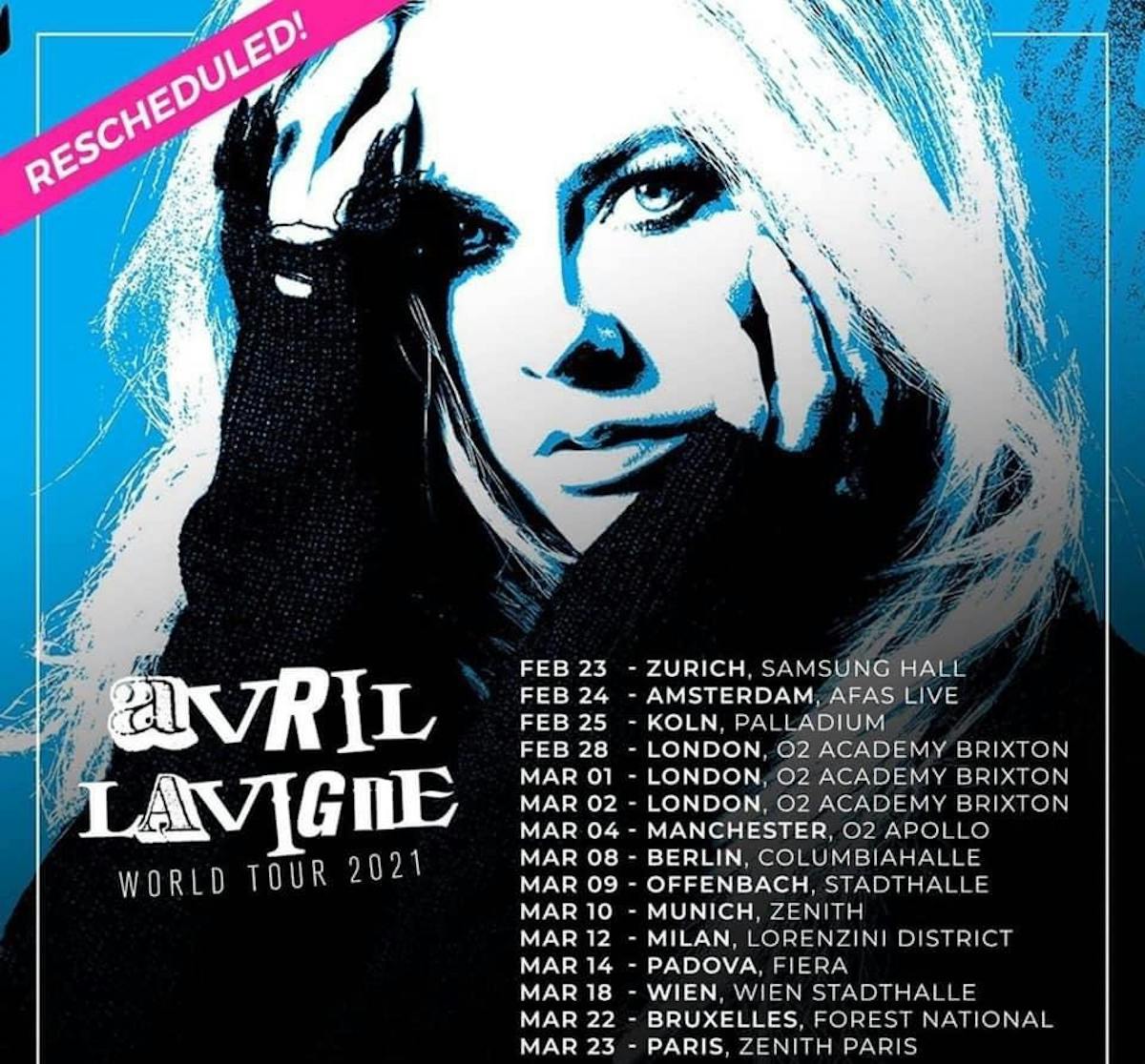 Avril Lavigne Announces Rescheduled UK And European Tour | Kerrang!